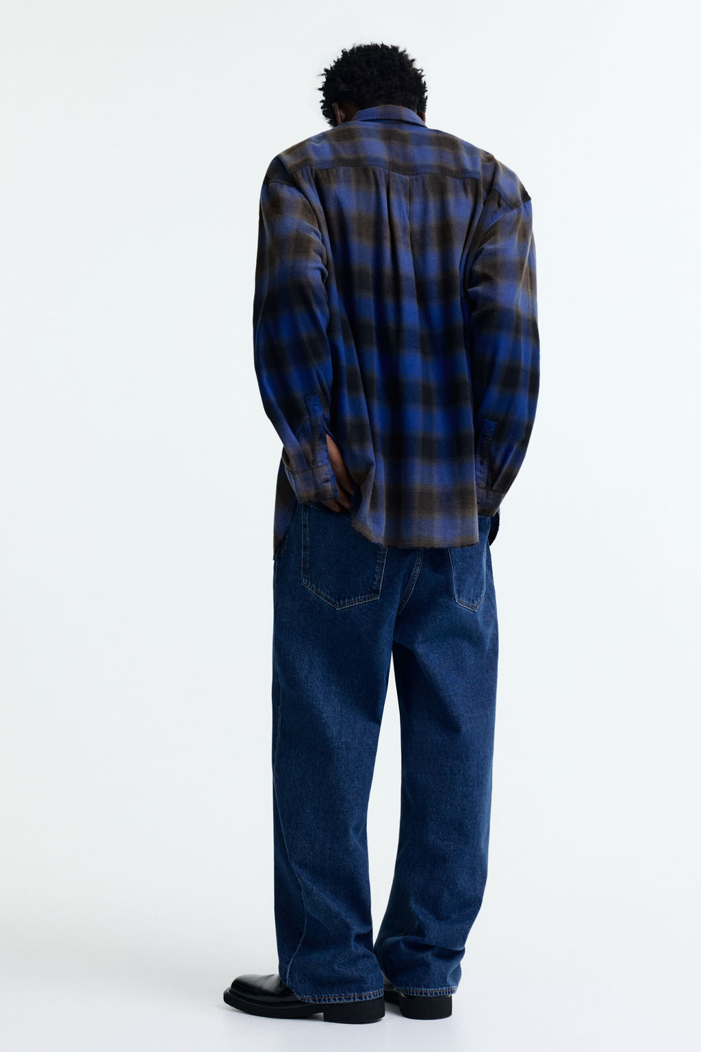 Camisa en mezcla de algod?n Relaxed Fit - H&m фото 4