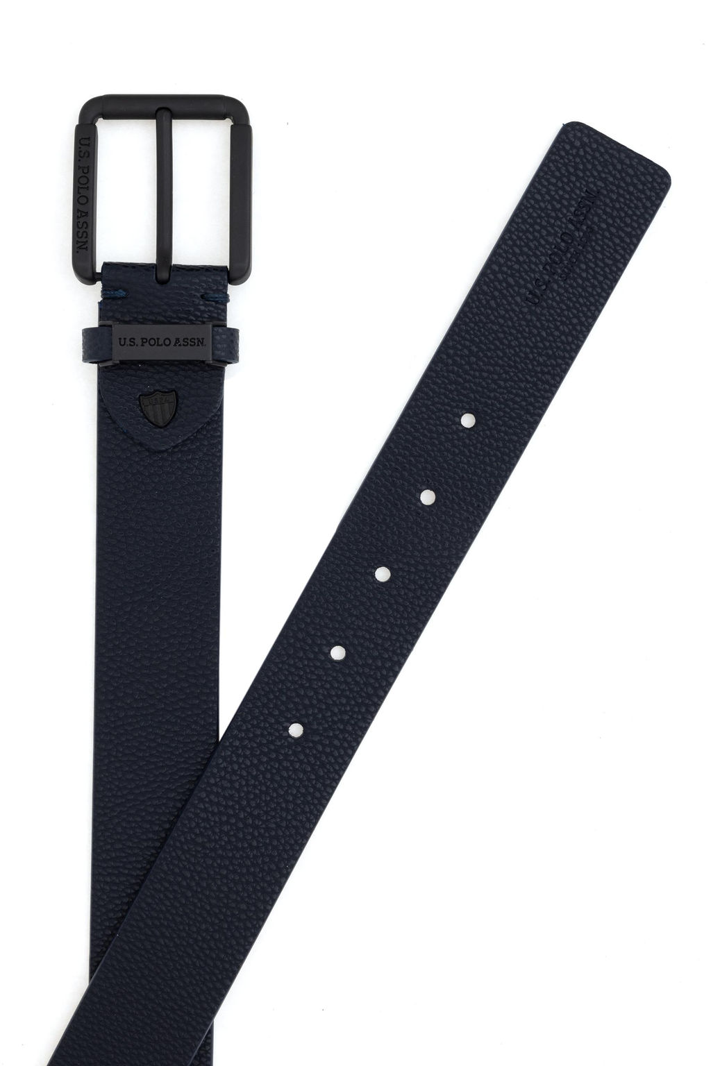 Erkek Lacivert Kemer Sepette S_rpriz _ndirim