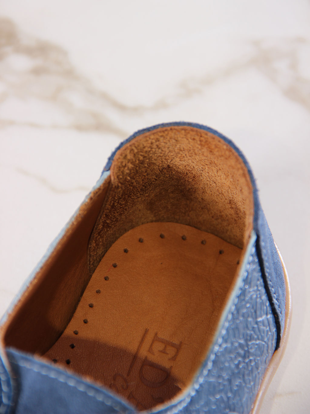 Кеды EDART 188.natabr.Синий наплак+синяя замша - Ed'art фото 4