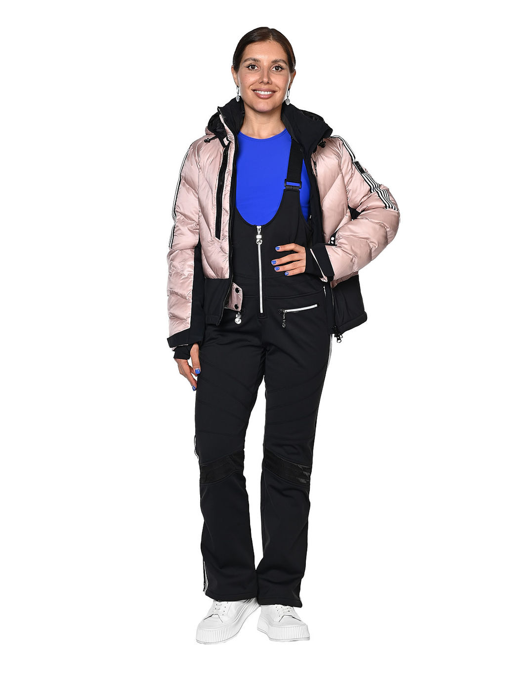 Куртка B-096 Пудровый