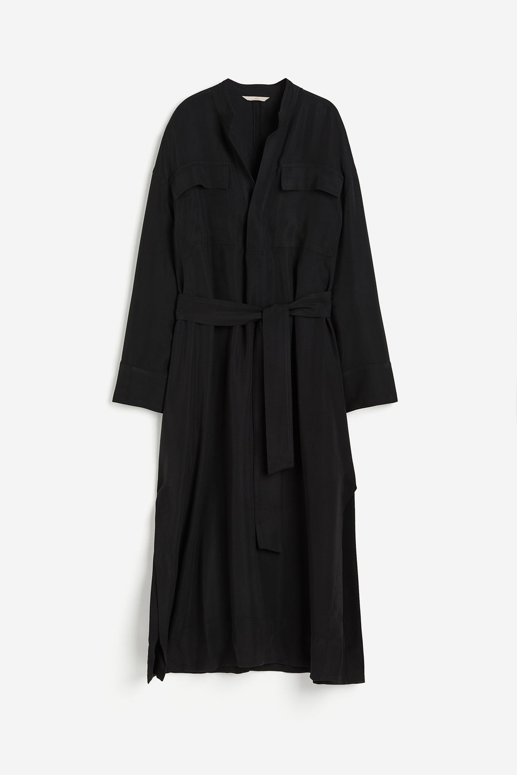 Vestido cargo en mezcla de modal