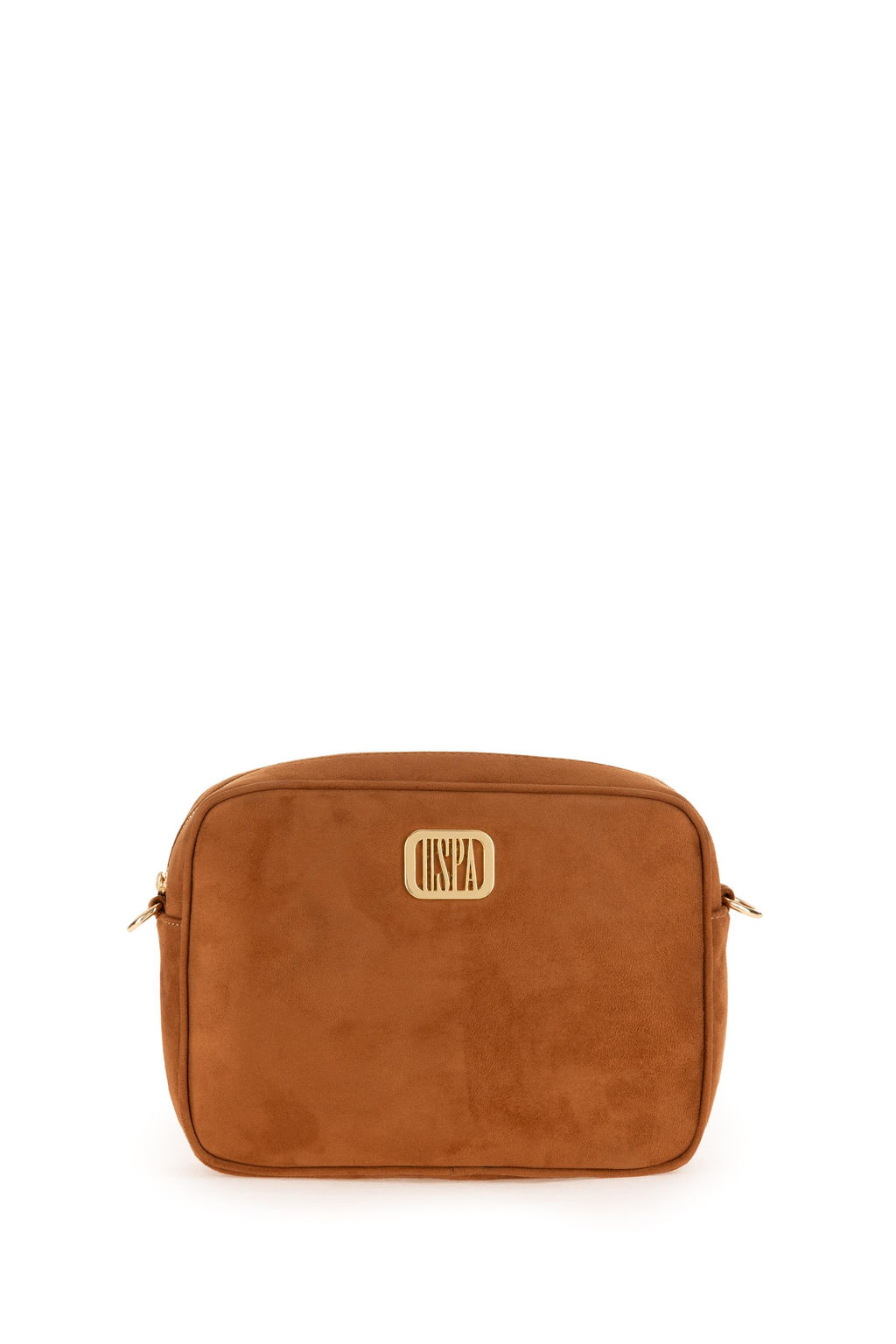 Женская светло-коричневая замшевая сумка через плечо Неожиданная скидка в корзине - U.s. polo assn фото 3