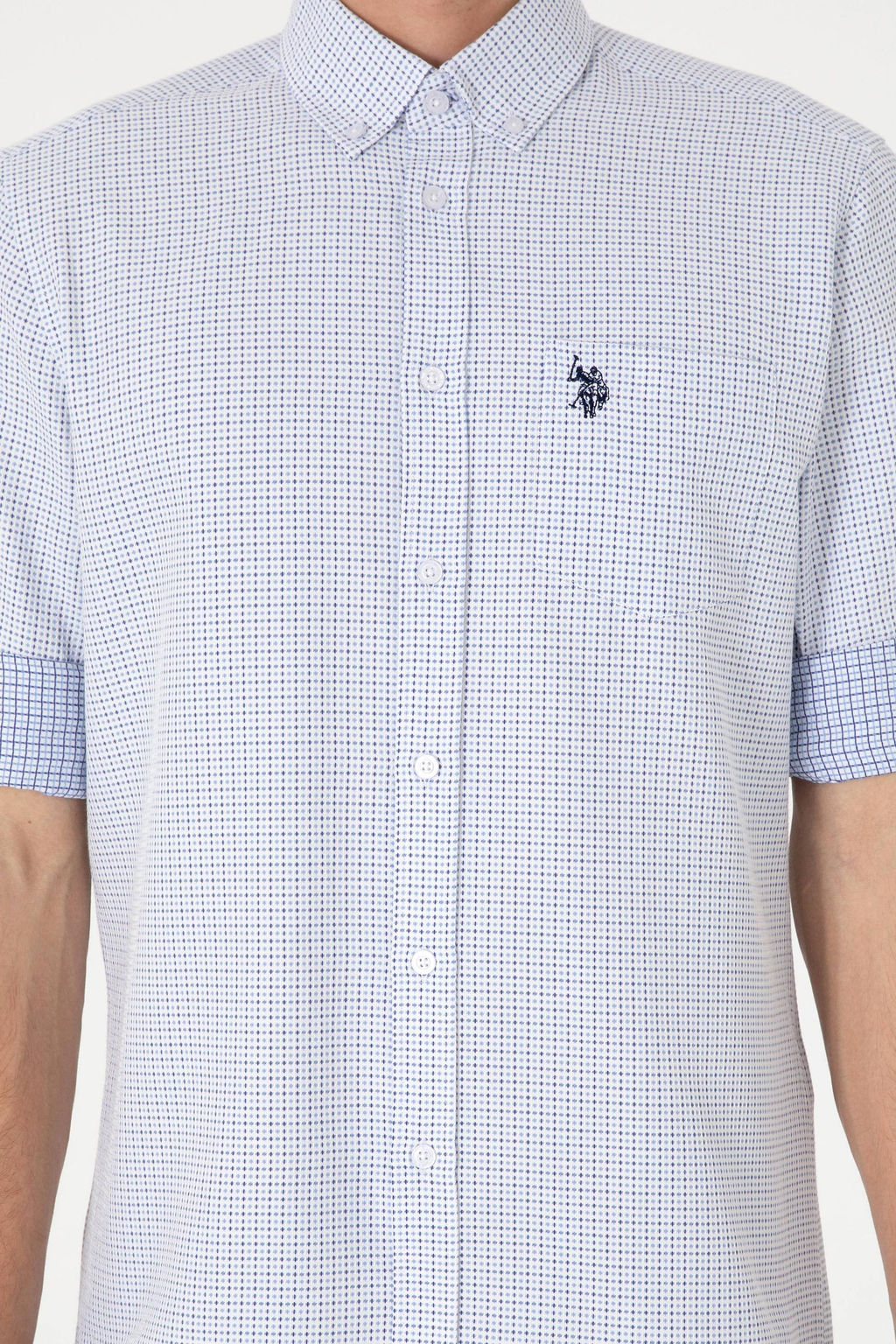 Erkek Mavi Uzun Kollu G_mlek Sepette S_rpriz _ndirim - U.s. polo assn фото 6