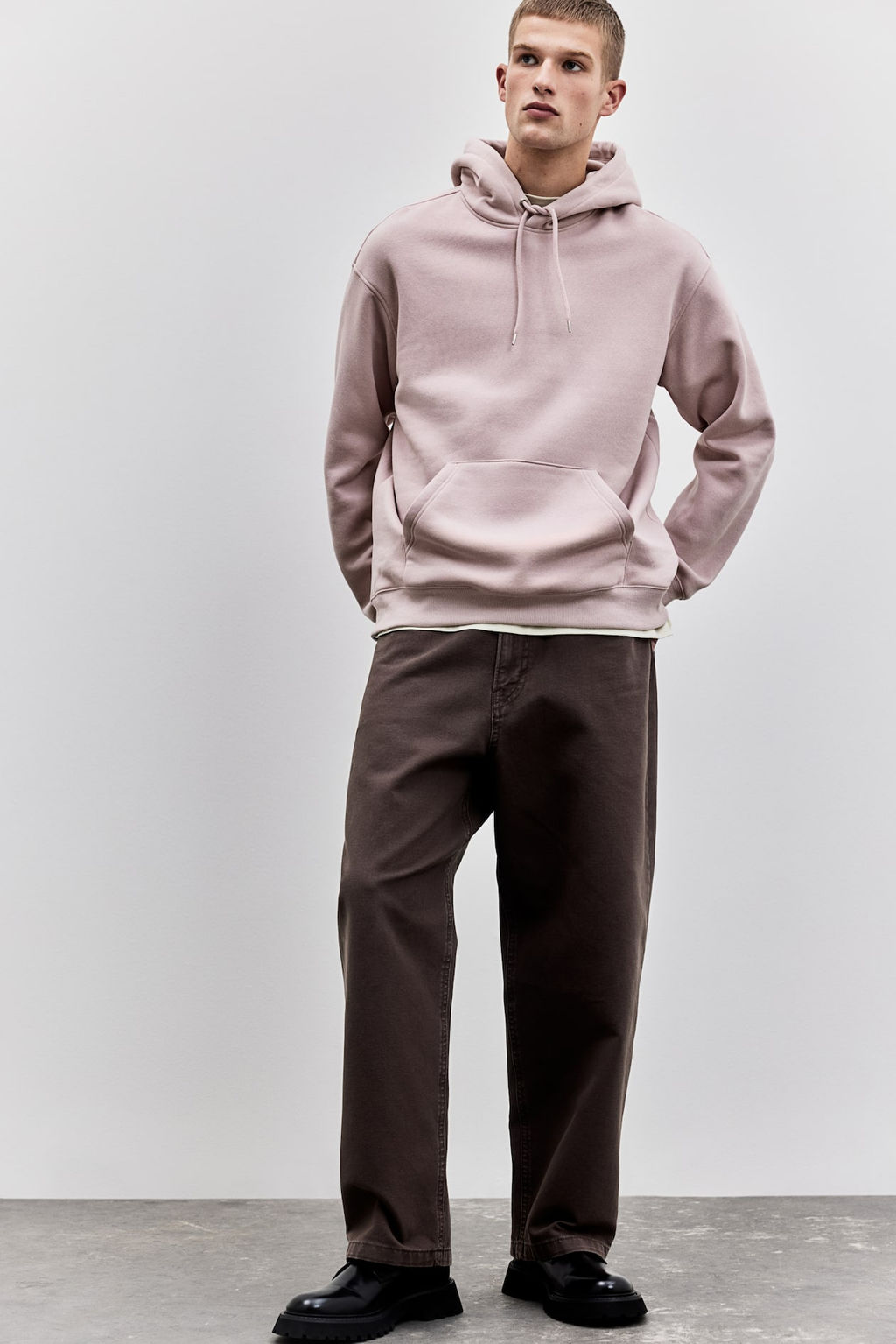 Sudadera con capucha Loose Fit - H&m фото 3