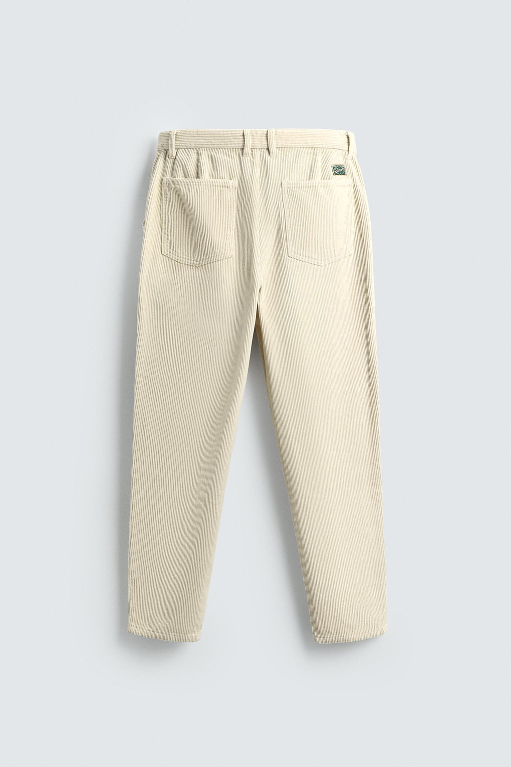 CARROT FIT CORDUROY TROUSERS - Zara фото 8