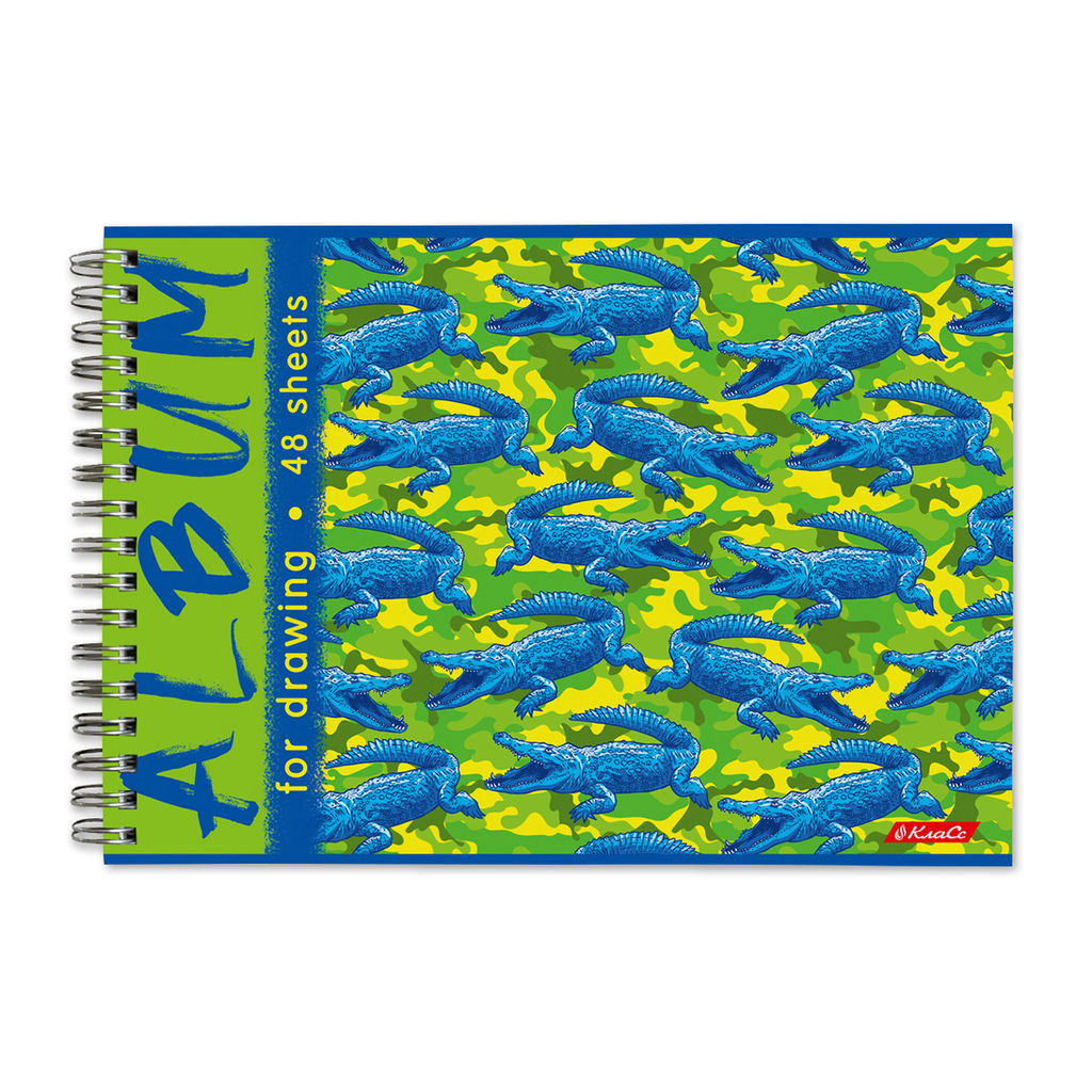 Светоч Альбом для рисования 100 г/м2 A4 29 х 20.5 см 6 шт. на гребне 48 л. 48АЛГР4_000274 Милые и ужасные