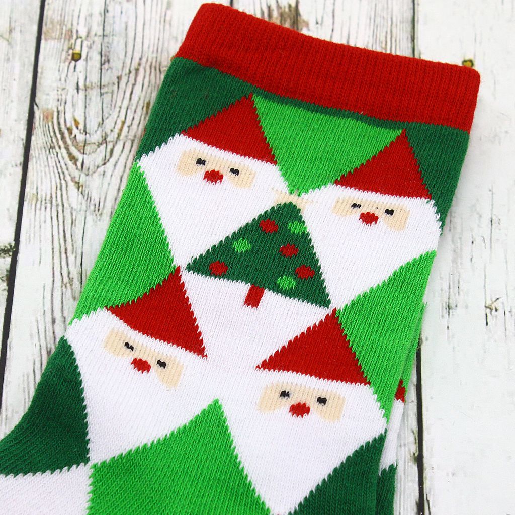 Носки НГ р.35-40 Новогоднее настроение Ромбики - Krumpy фото 4