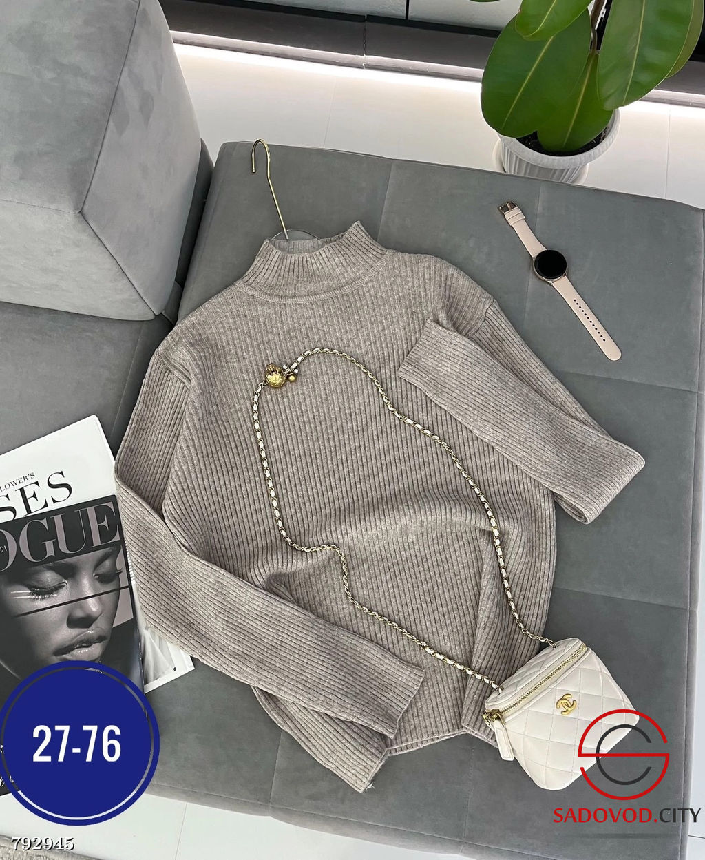 водолазка женская в рубчик - Bruno фото 9