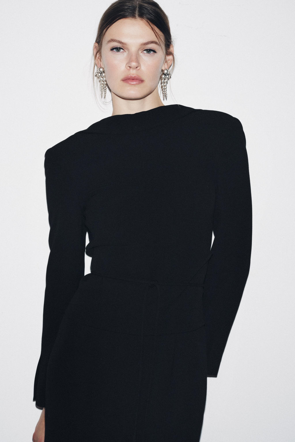 ZW COLLECTION LIMITED EDITION SASH COAT DRESS - Zara фото 6