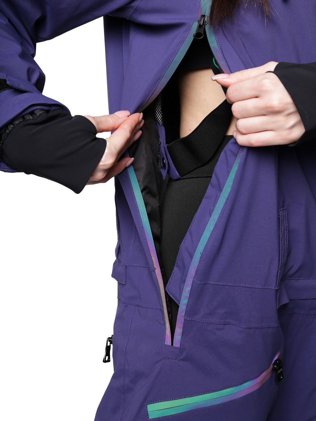 Комбинезон BB-0296 Синий - Snow headquarter фото 7