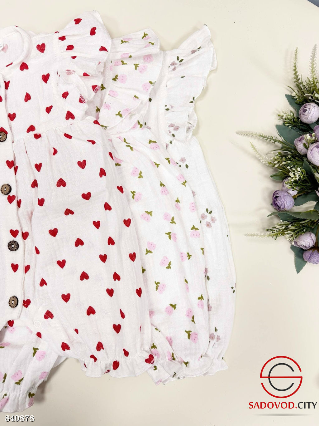 Муслиновые песочники для девочек - Bruno фото 4