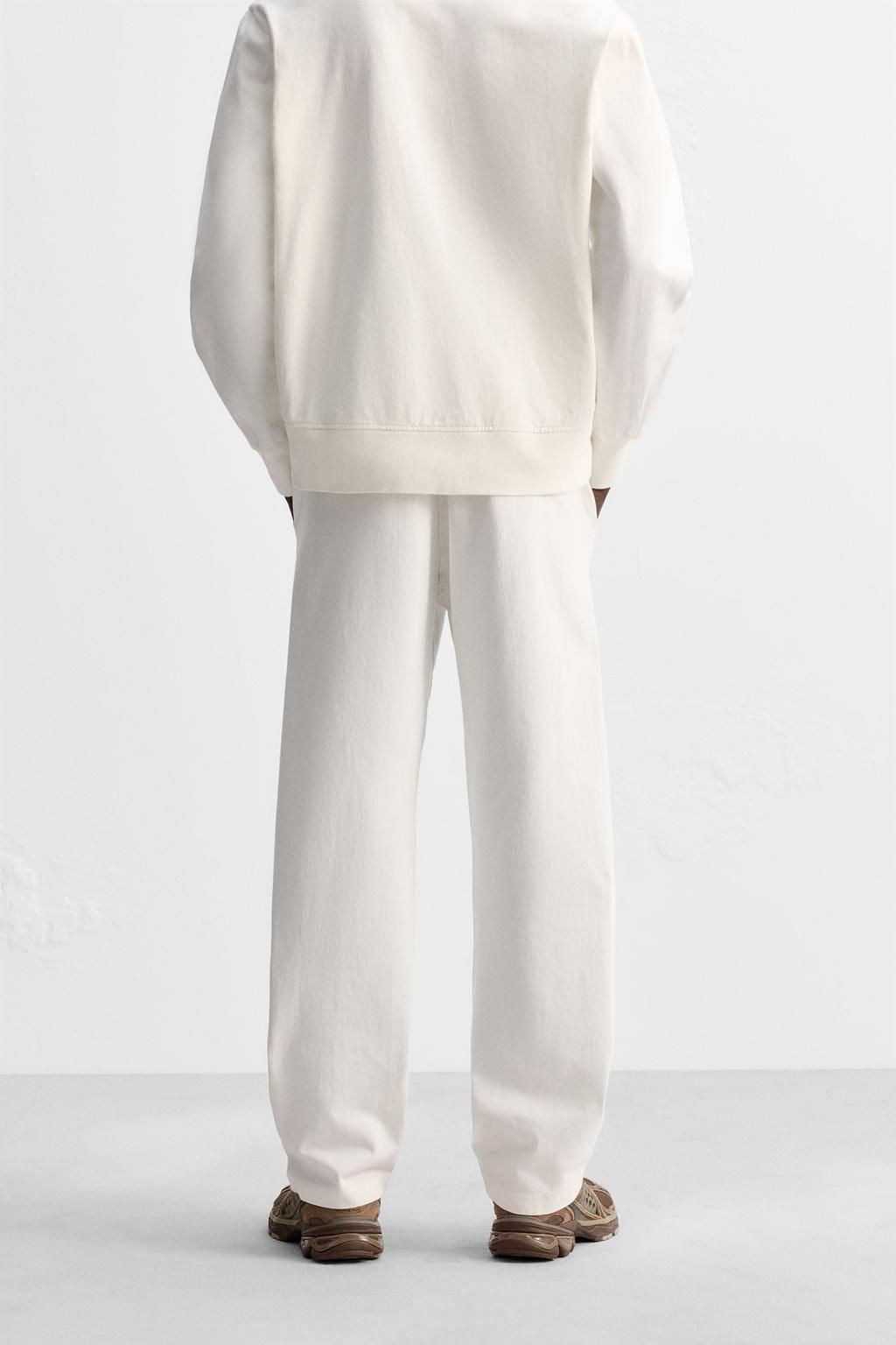 PLEATED JOGGER TROUSERS - Zara фото 10