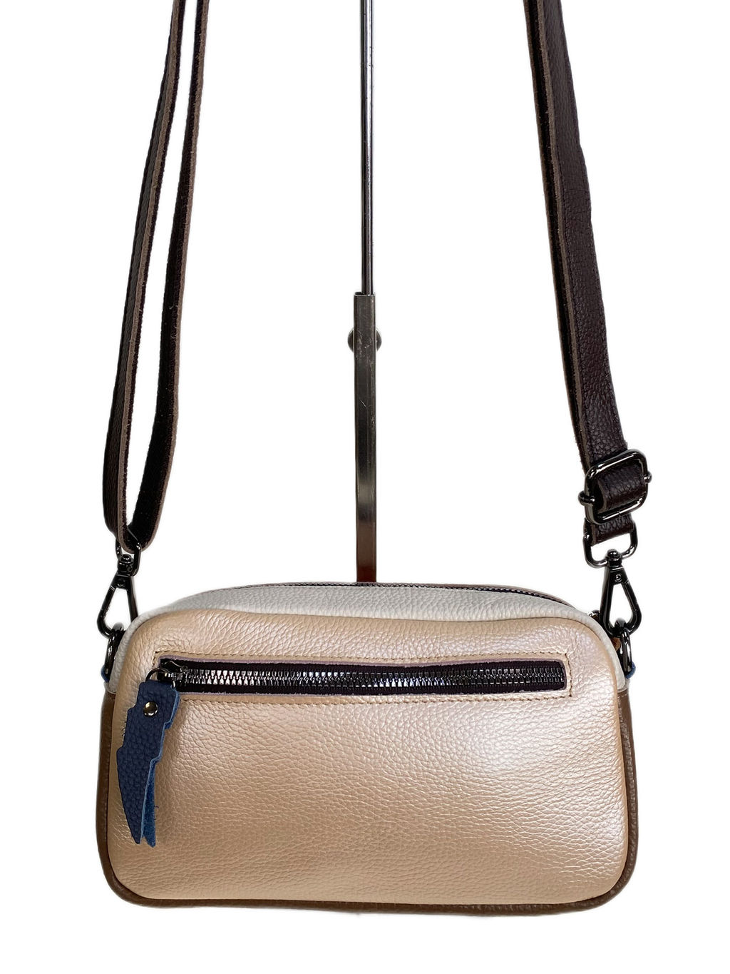 Женская сумка из натуральной кожи, цвет мультицвет - Greta фото 2