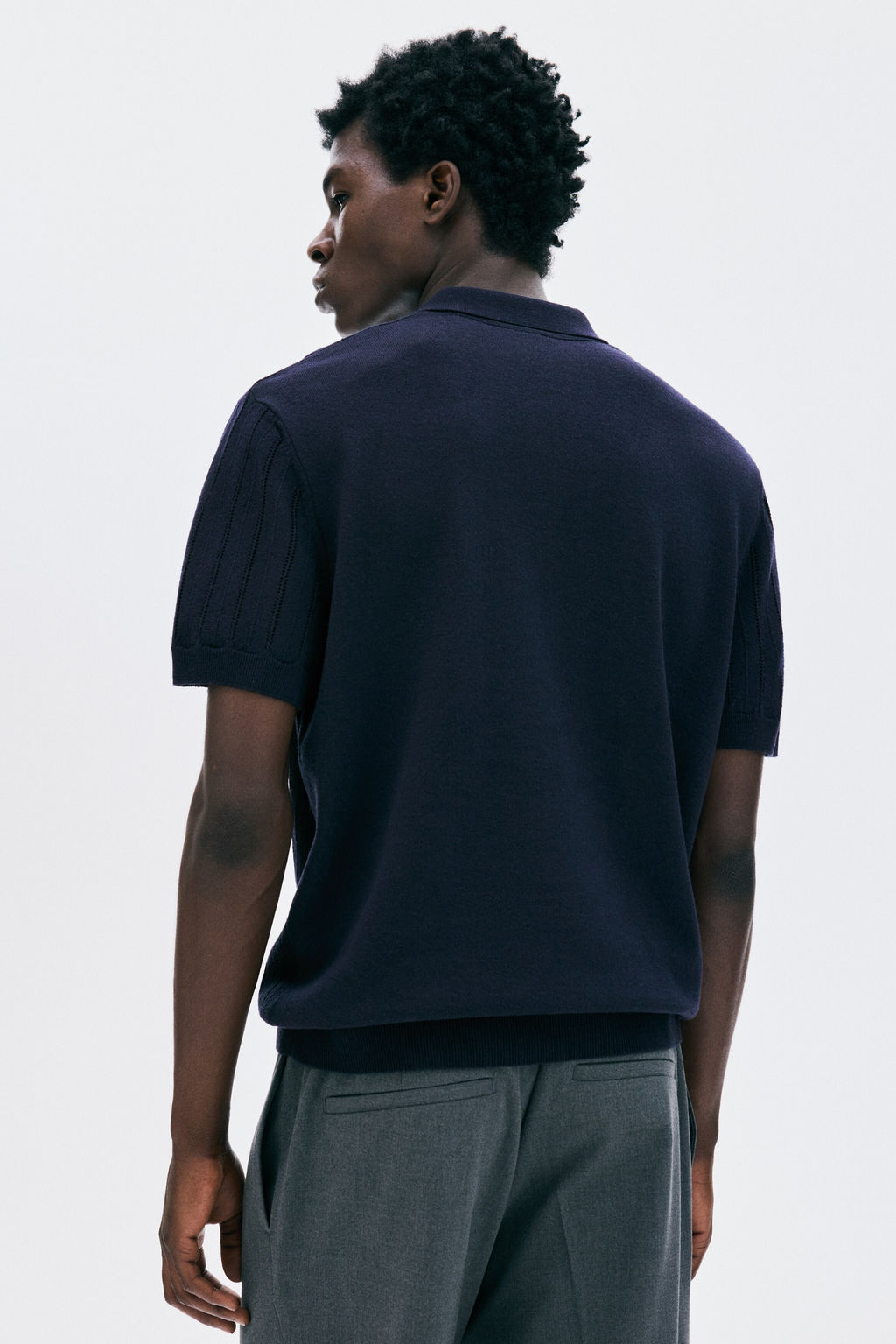 Polo con textura Regular Fit - H&m фото 4