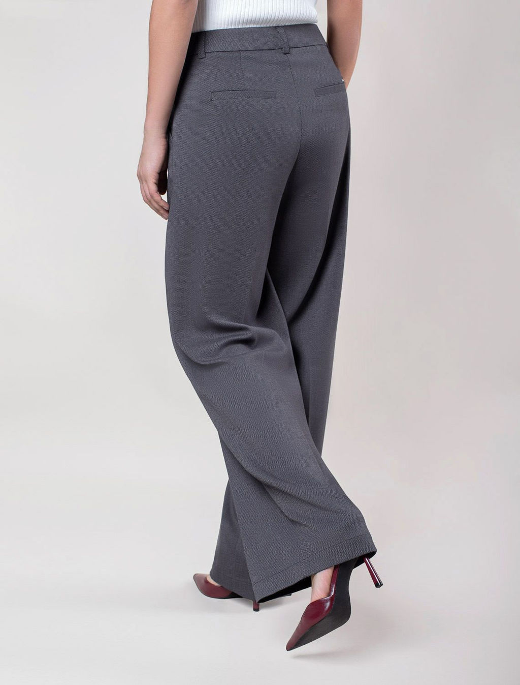 Брюки-палаццо из поливискозы VILATTE