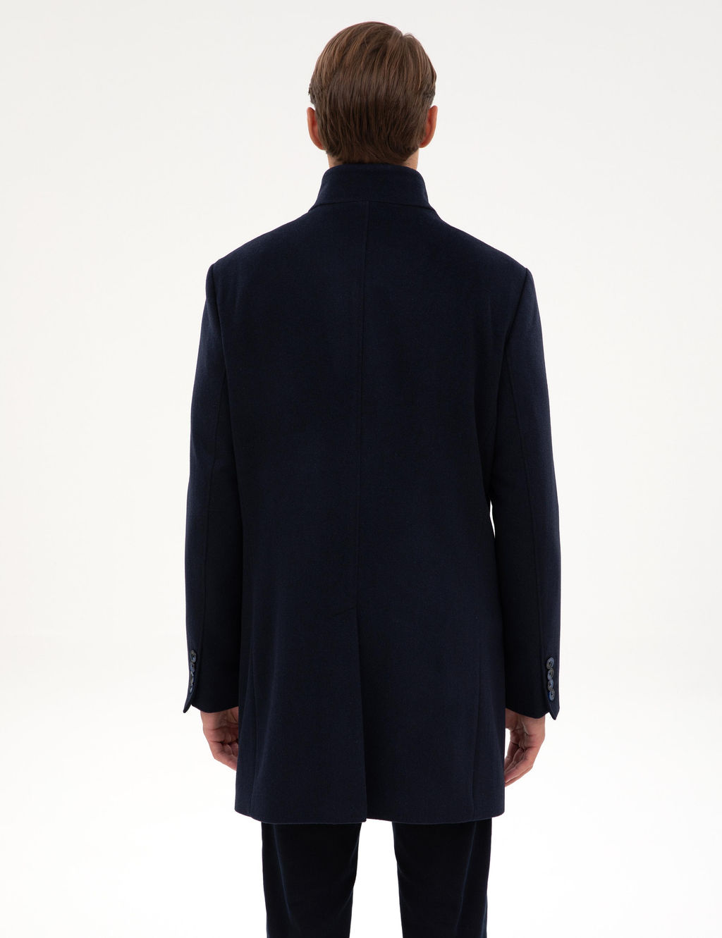 Lacivert Slim Fit Palto - Pierre cardin фото 5
