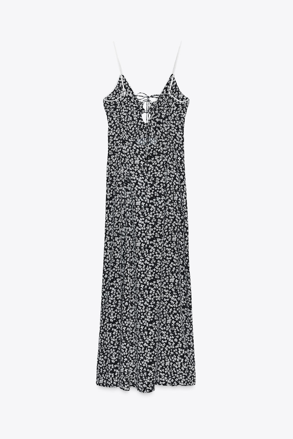 FLORAL PRINT MIDI DRESS - Zara фото 9