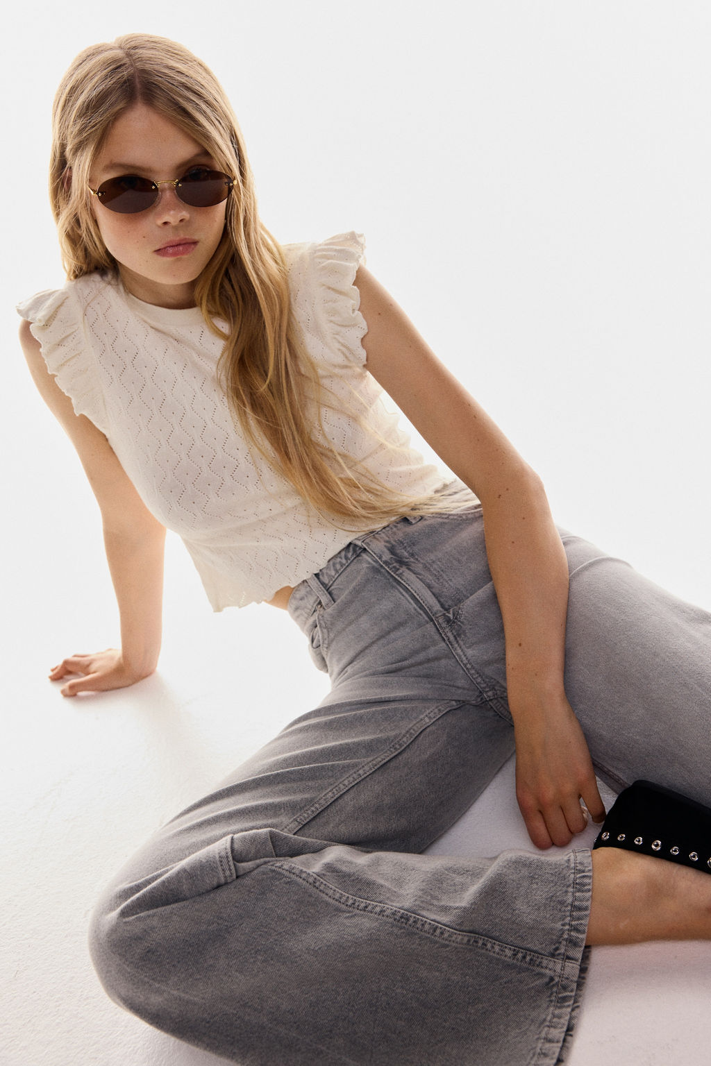Top con manga circular - H&m фото 6