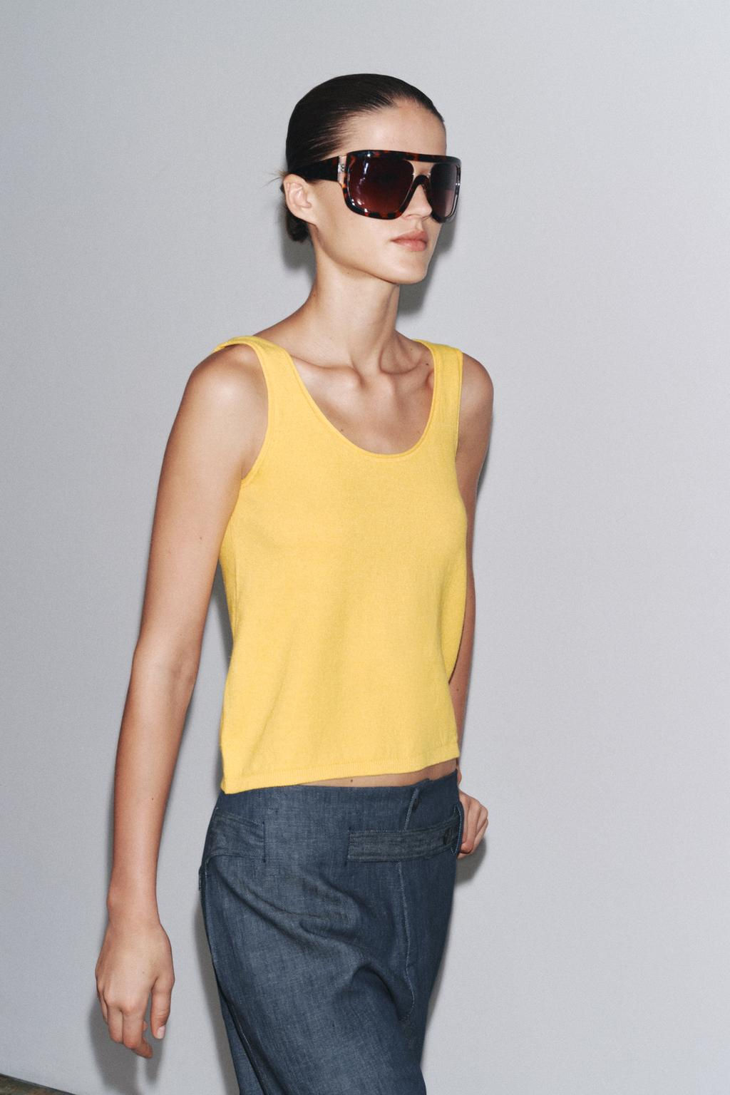 PLAIN KNIT TOP - Zara фото 2