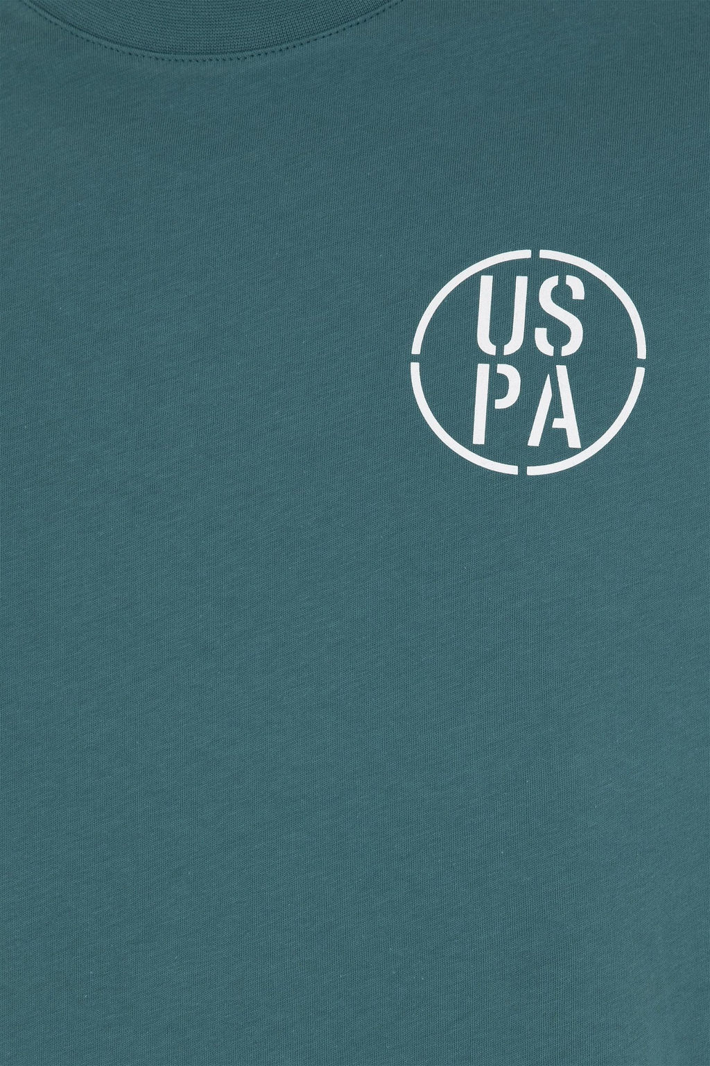 Футболка мужская U.S. Polo Assn хлопок темно-зеленая  фото 8