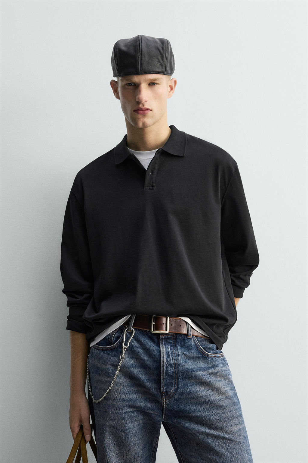 RELAXED FIT LIMITED EDITION POLO SHIRT - Zara фото 2