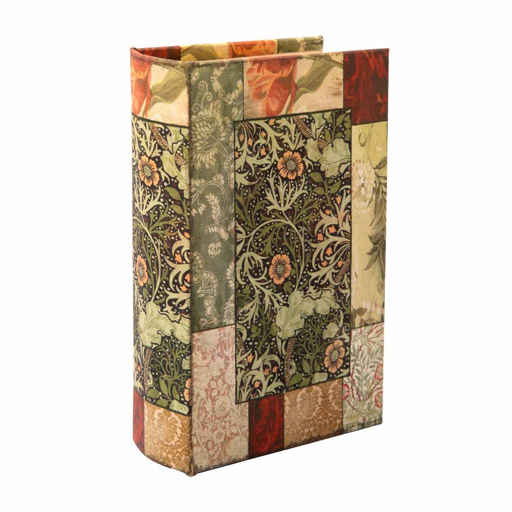 Gamma BBK-01 шкатулка-книга 17 х 11 х 5 см №131Пэчворк