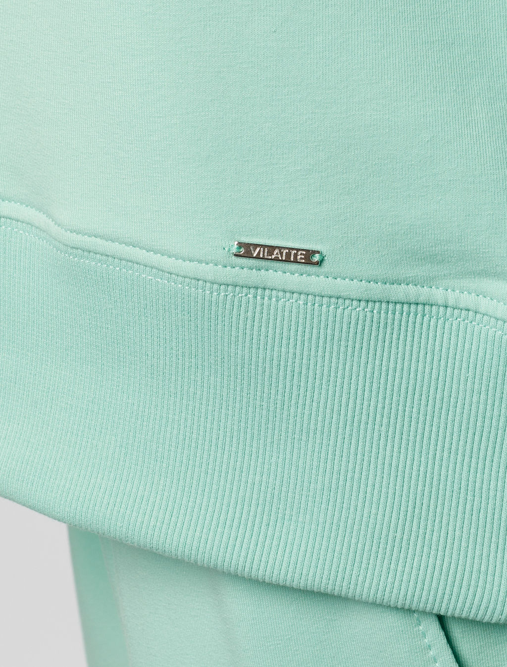 Джемпер из футера двухнитки с эластаном - Vilatte фото 3