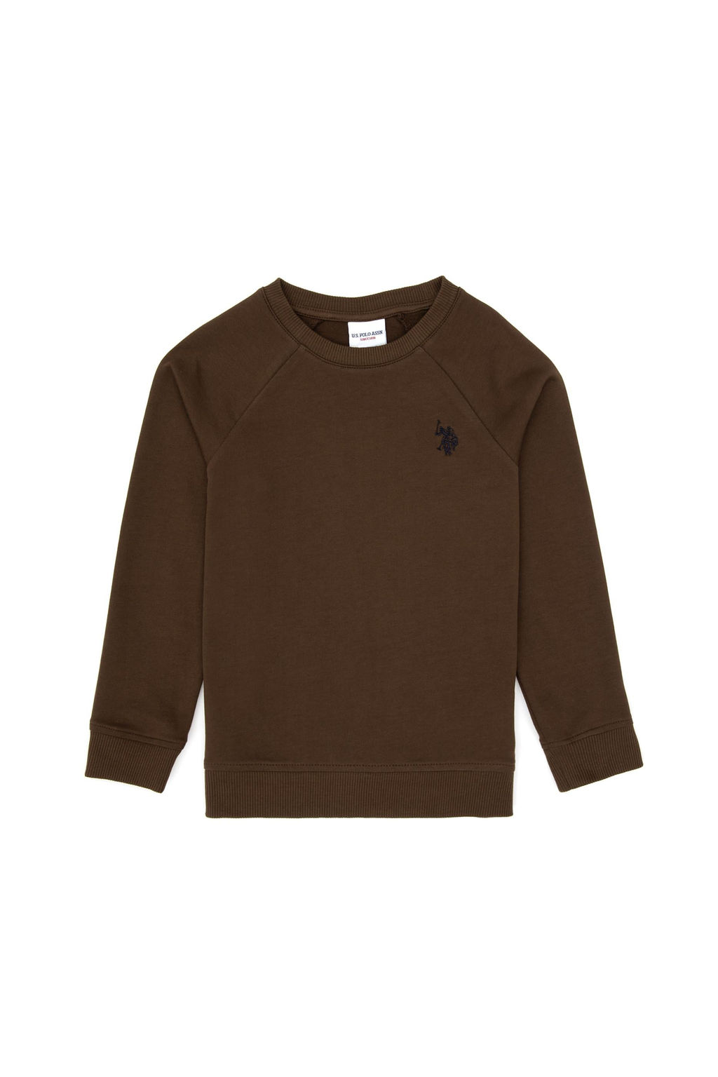 Erkek _ocuk Kahverengi Basic Sweatshirt Sepette S_rpriz _ndirim - U.s. polo assn фото 8