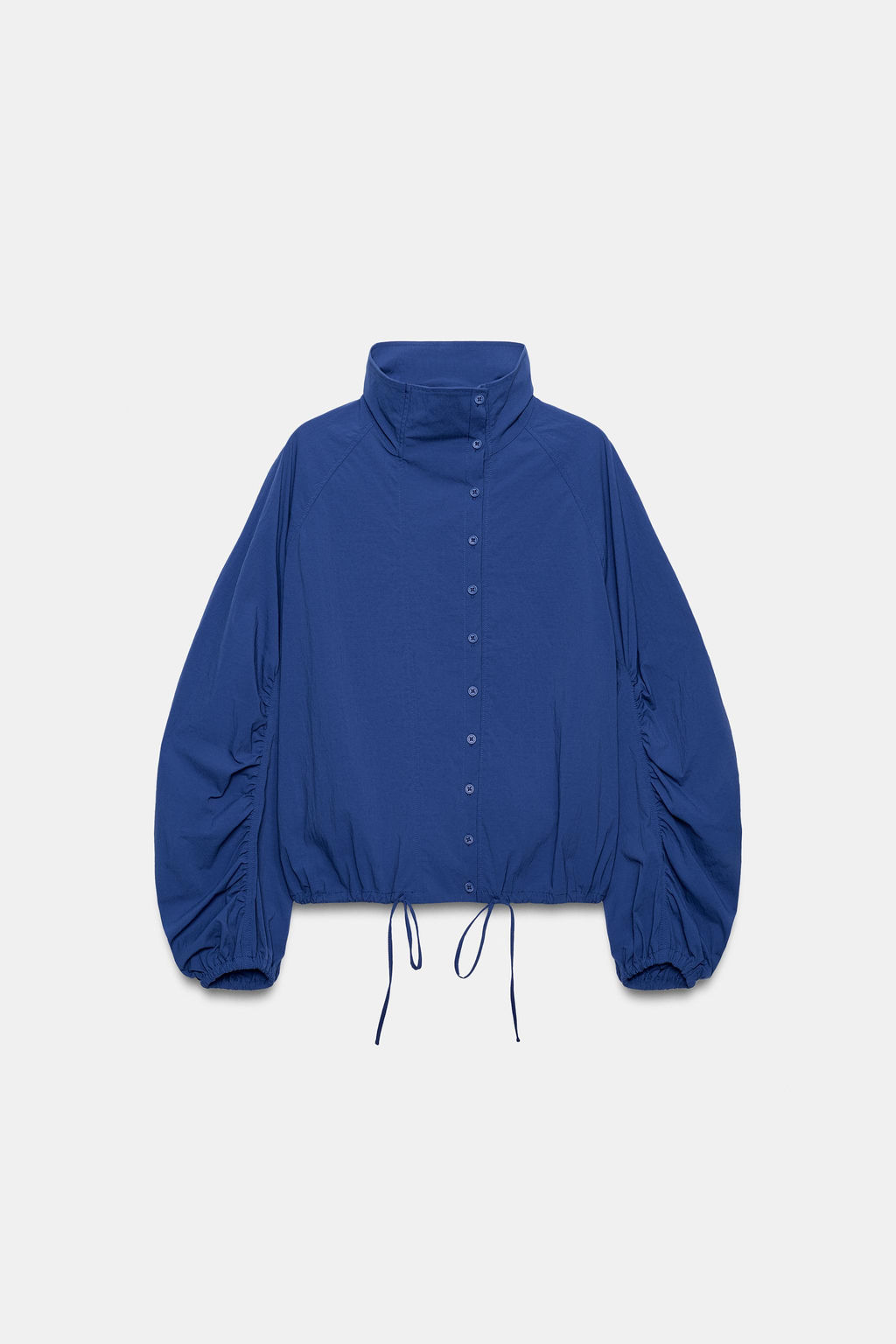 CHAQUETA NYLON BOTONES / Azul?n - Zara фото 4