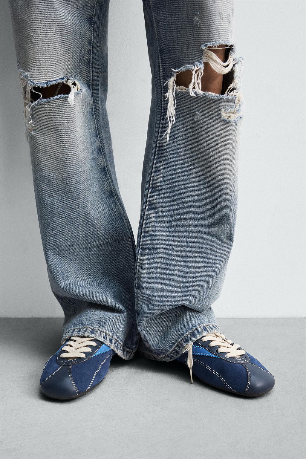 LEATHER TRAINERS HARRY LAMBERT FOR ZARA X DISNEY  фото 3