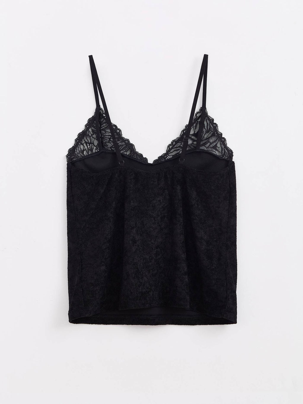 CONTE Топ с кружевом для дома INSOMNIA LHW 1436 black black