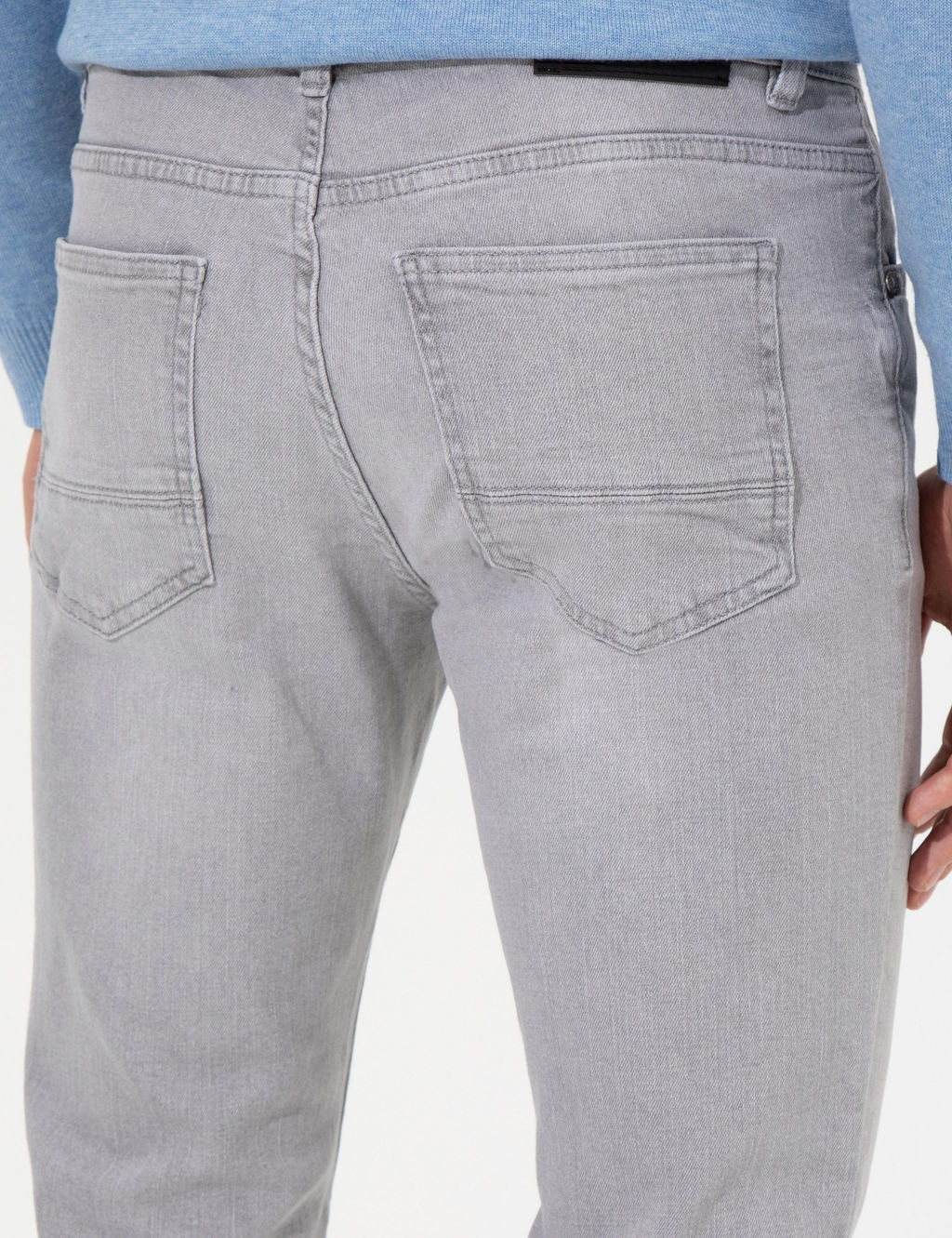 A__k Gri Slim Fit Jean Pantolon