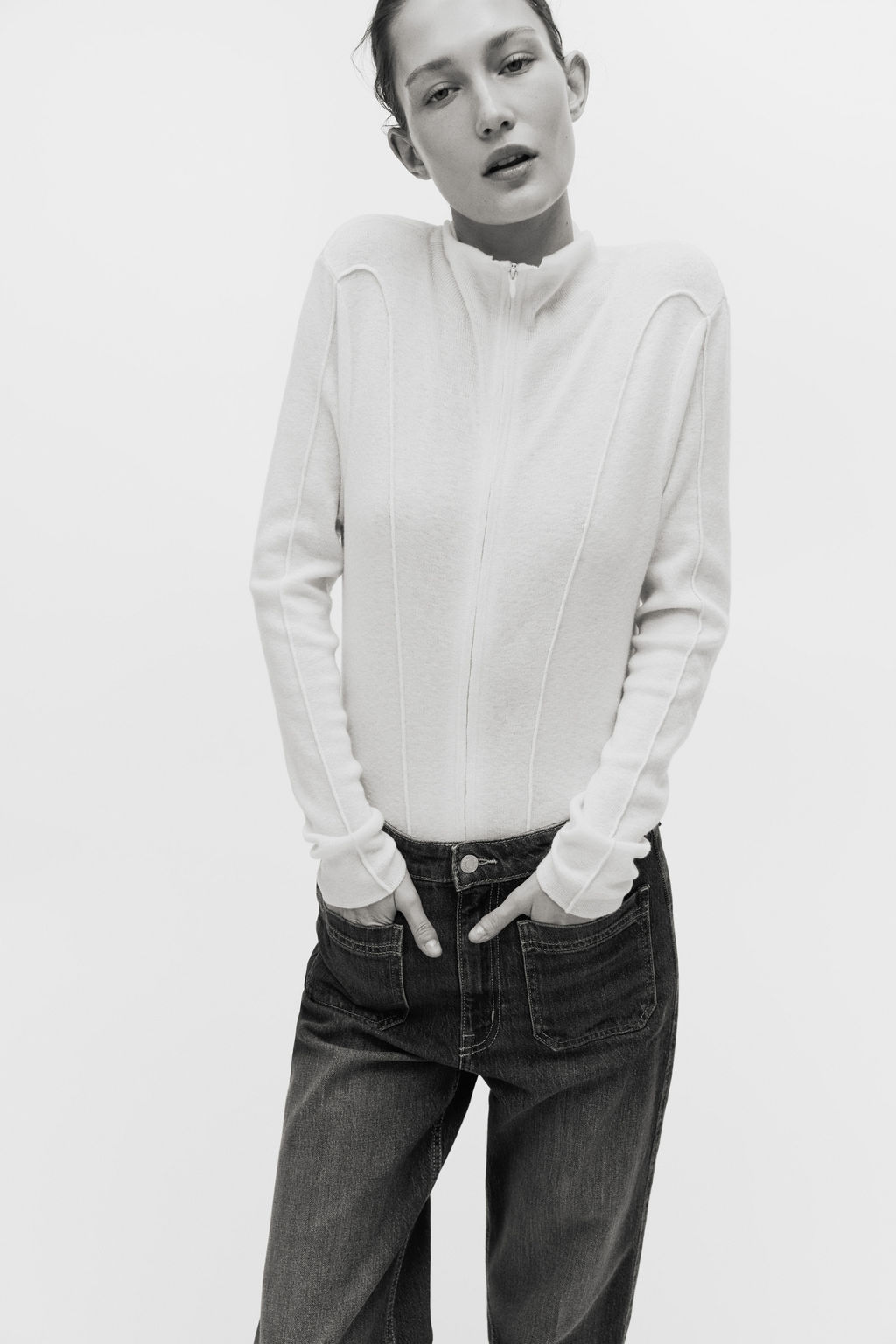 Wide High Jeans - H&m фото 11
