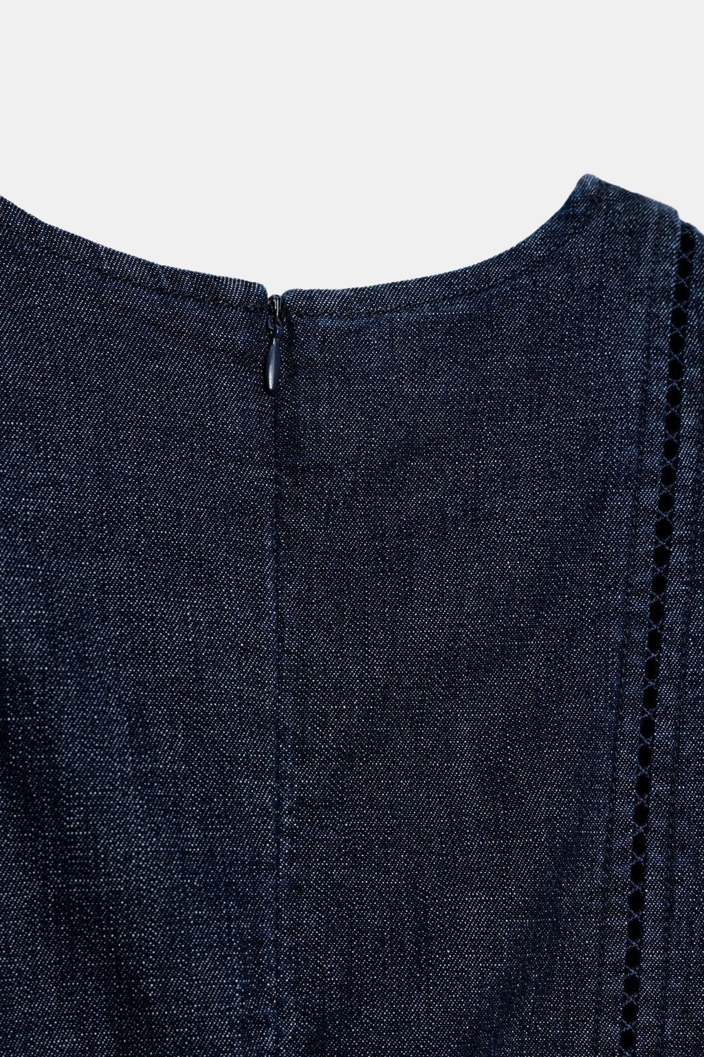 VESTIDO MIDI ENTREDOSES / Azul - Zara фото 7