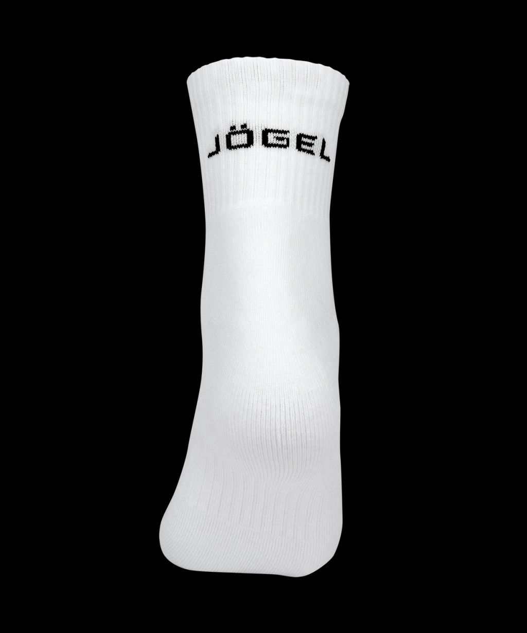 Носки средние JOGEL ESSENTIAL Mid Cushioned Socks, белый  фото 7