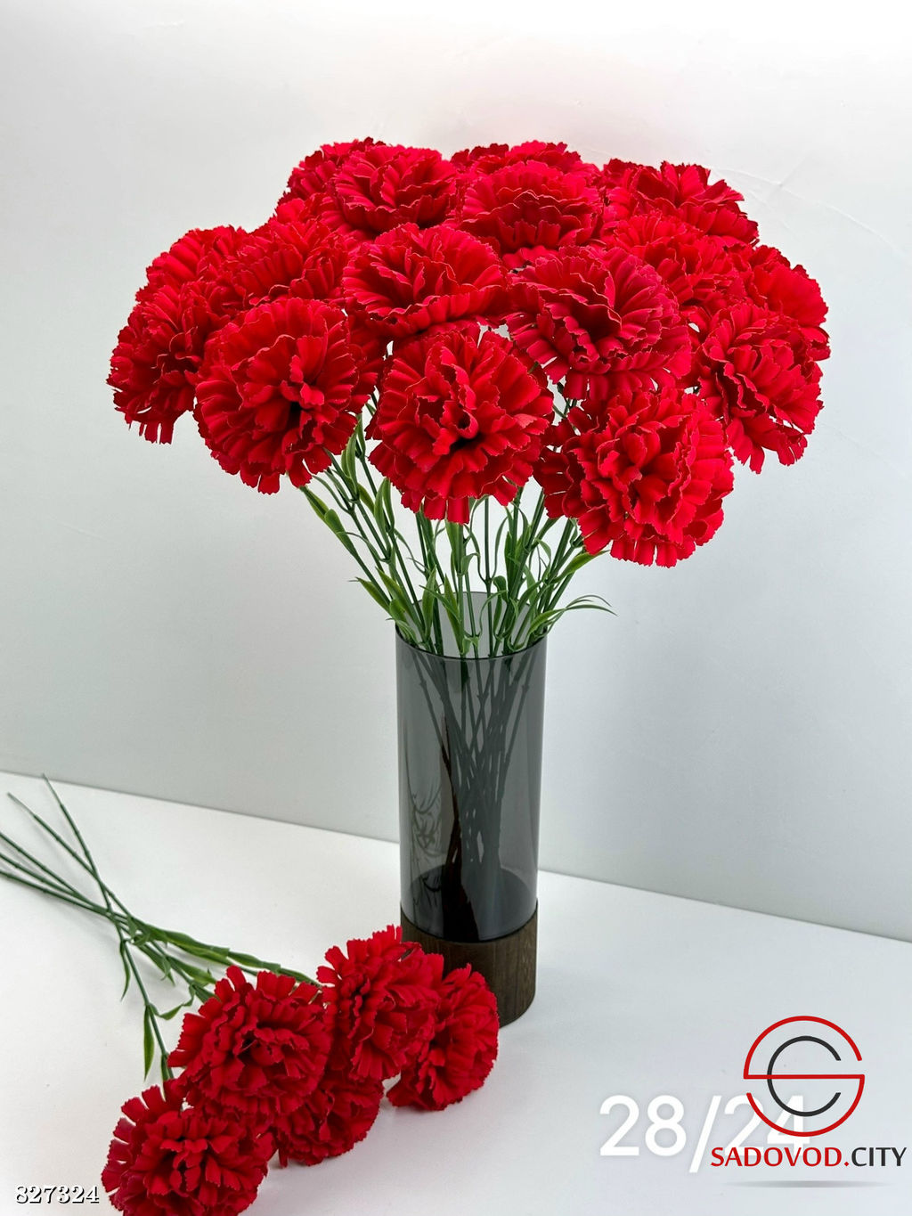 Искусственные цветы, 60 см.