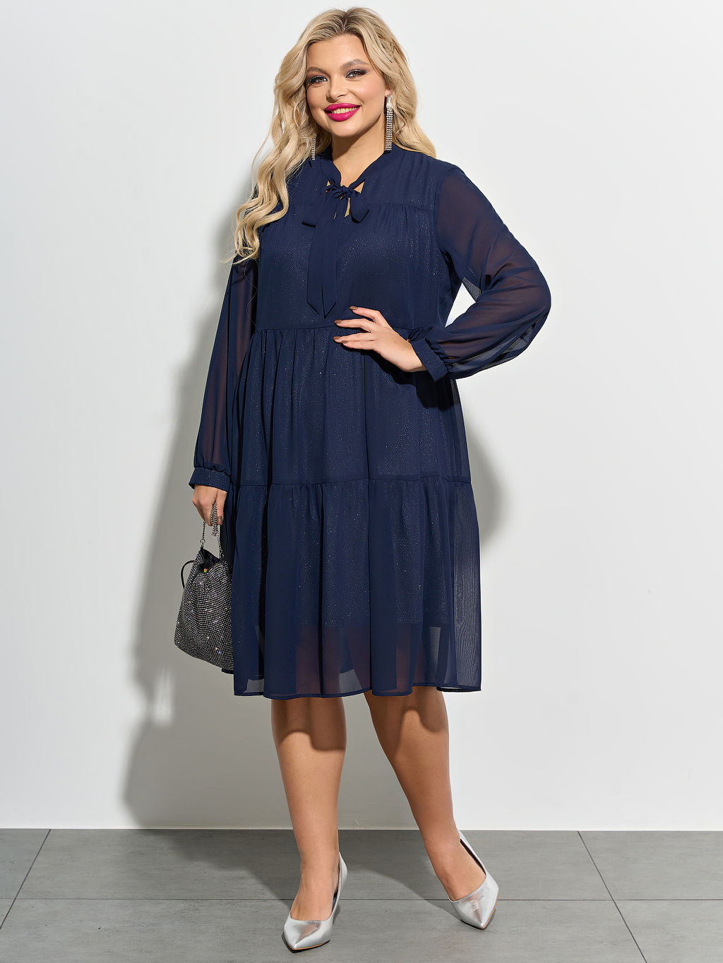 Платье 0060-2а шоколад - Aquarell фото 16