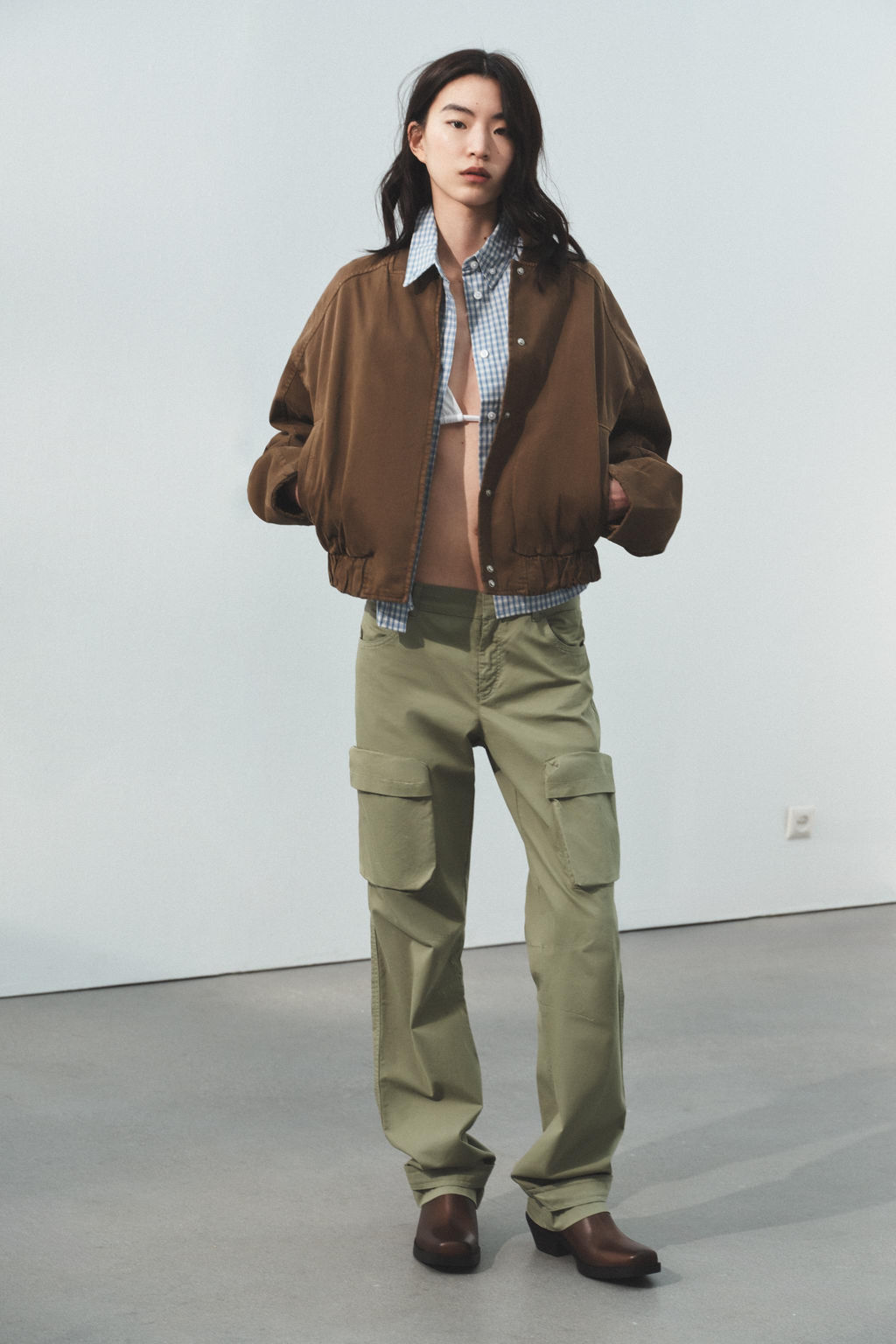 PADDED BOMBER JACKET - Zara фото 7