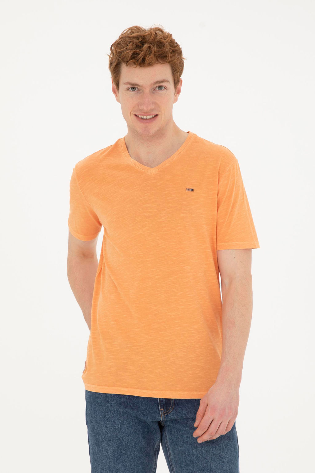 Erkek Turuncu Basic Ti__rt - U.s. polo assn фото 10