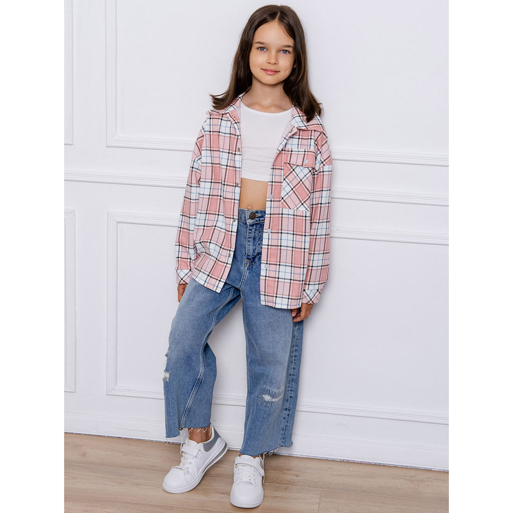 Рубашка футер 2х нитка начёс 1548310103 - Youlala фото 31