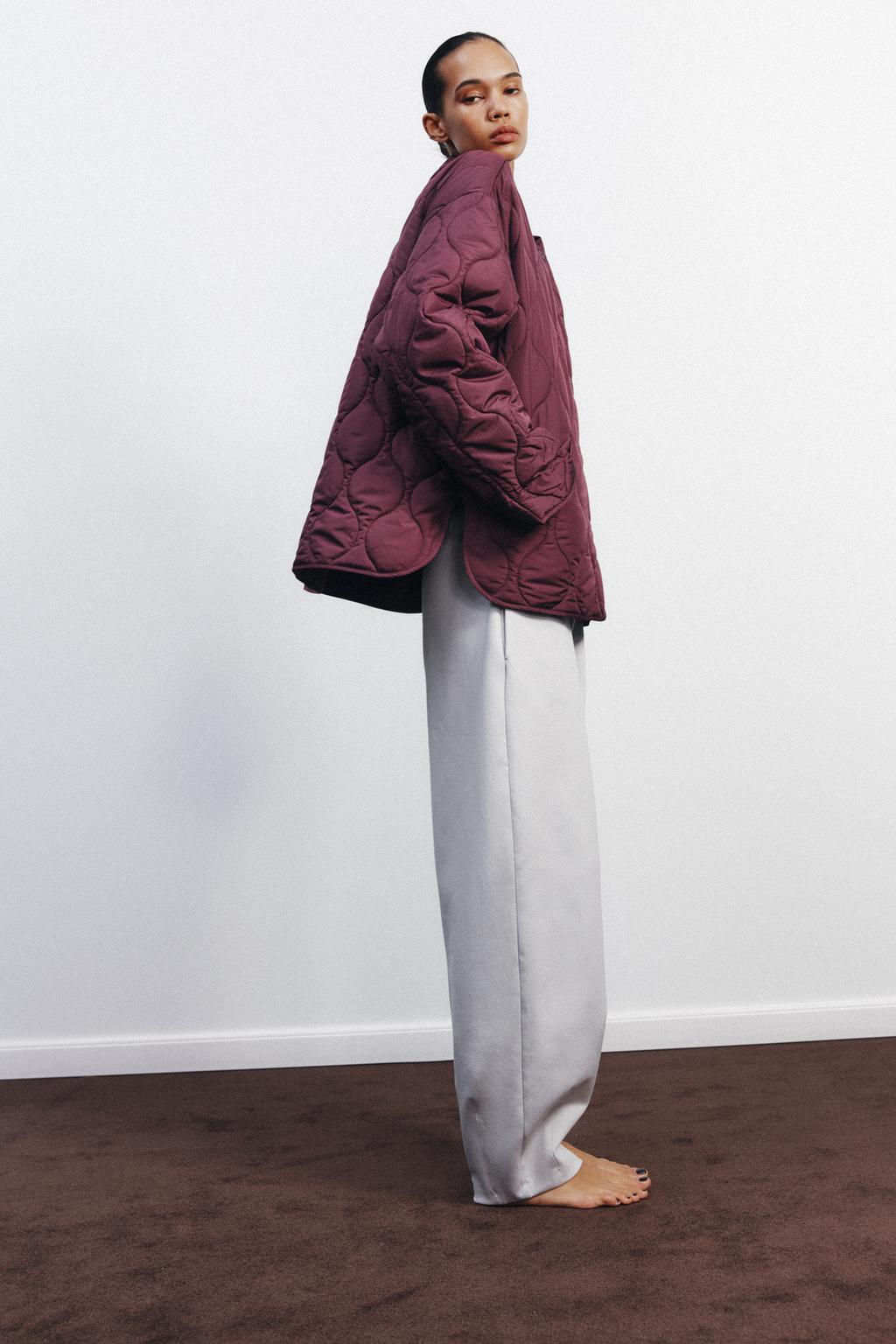 WATER-REPELLENT QUILTED JACKET - Zara фото 4