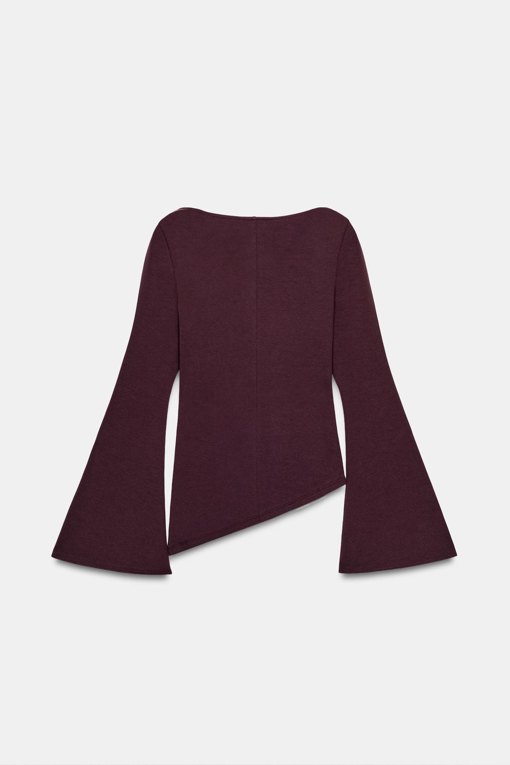 LONG SLEEVE INTERLOCK TOP - Zara фото 2