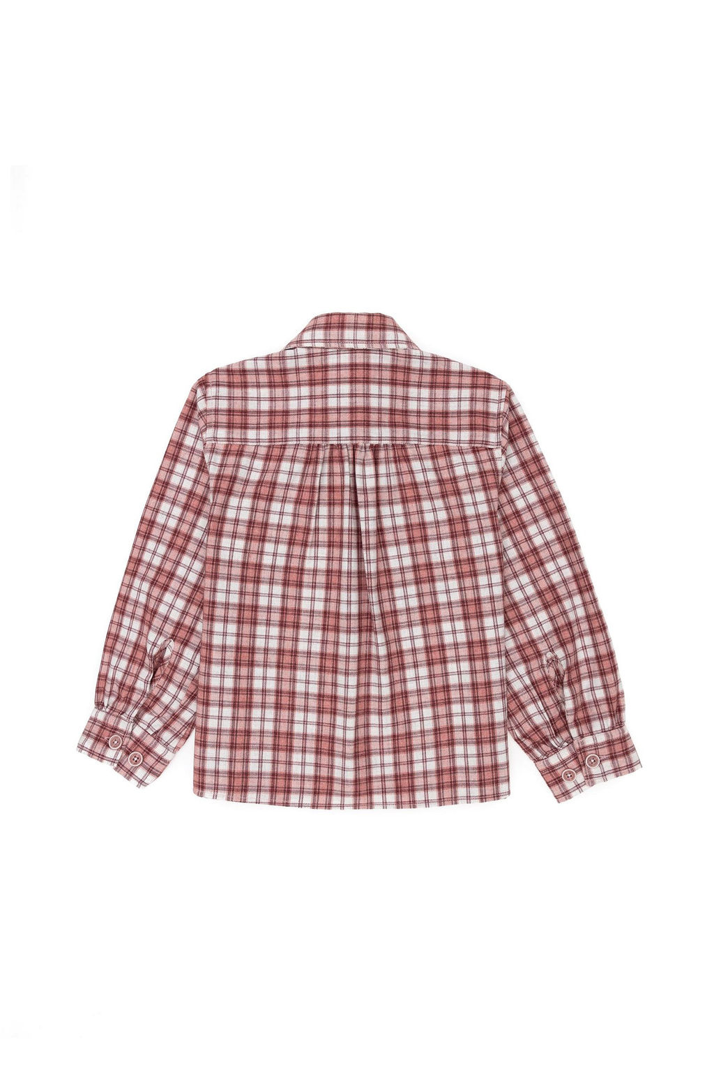 Розовая рубашка с длинным рукавом для девочки - U.s. polo assn фото 8