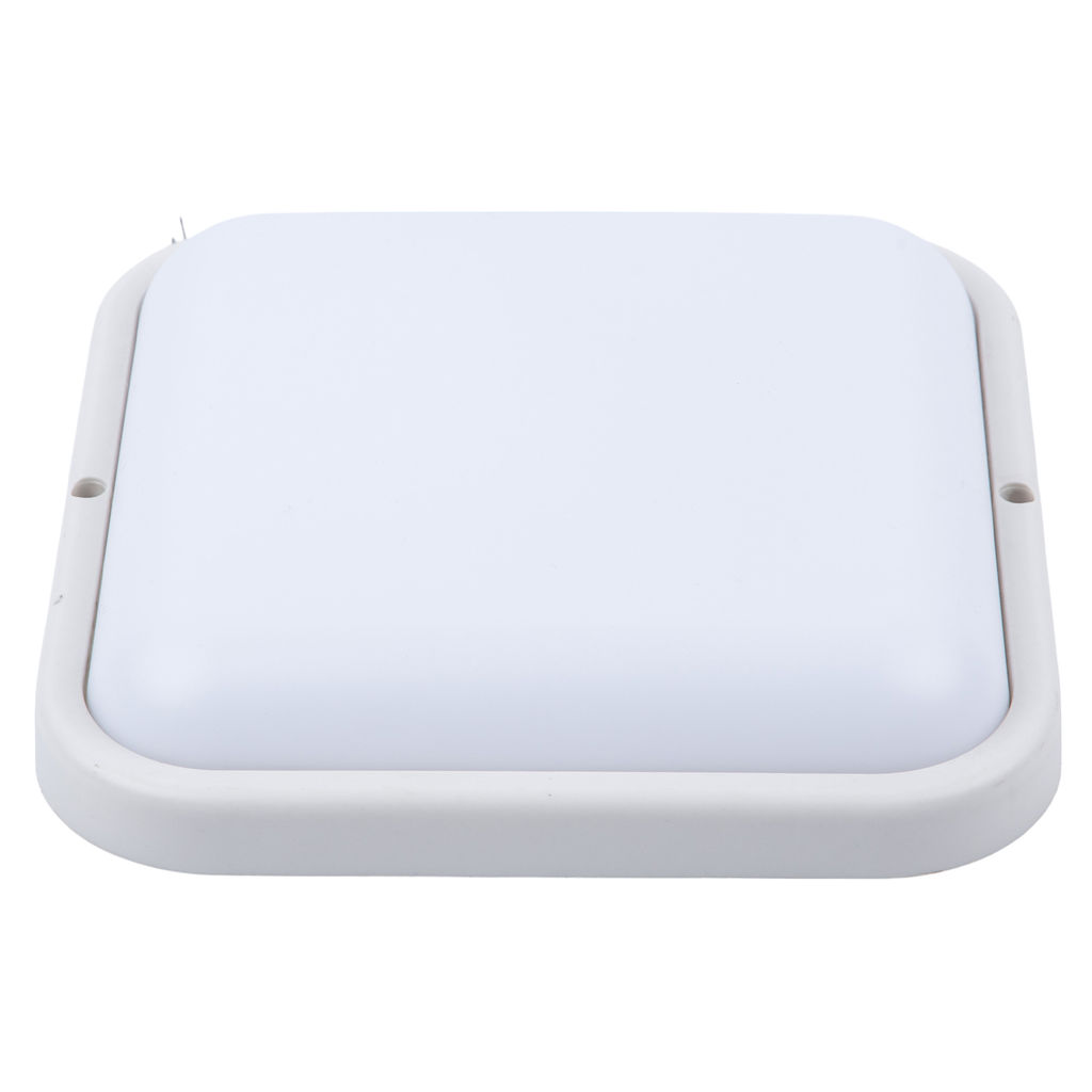 ULW-Q229 24W/4000K IP65 WHITE Светильник светодиодный влагозащищенный. Квадрат. Белый свет (4000K). 190?190?37мм. Корпус белый. ТМ Volpe