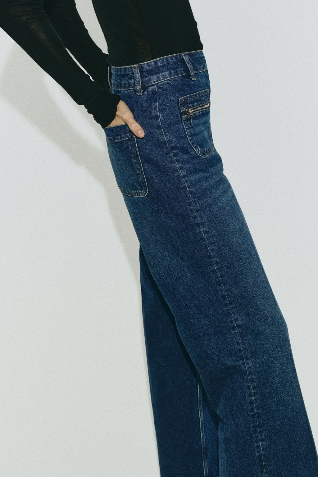 Straight High Jeans - H&m фото 4