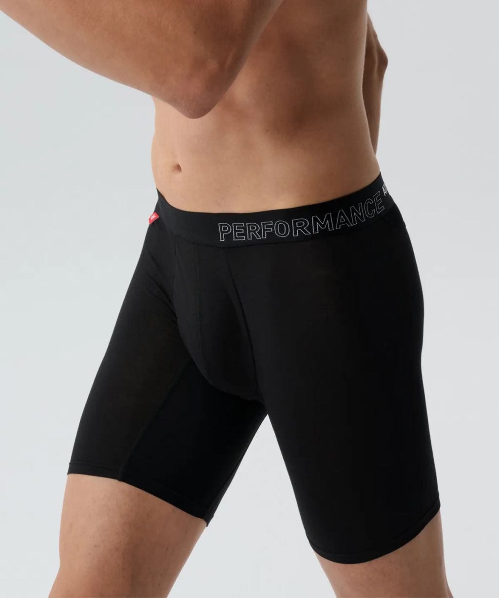 ATLANTIC MH-1181 Трусы шорты Long Performance черный