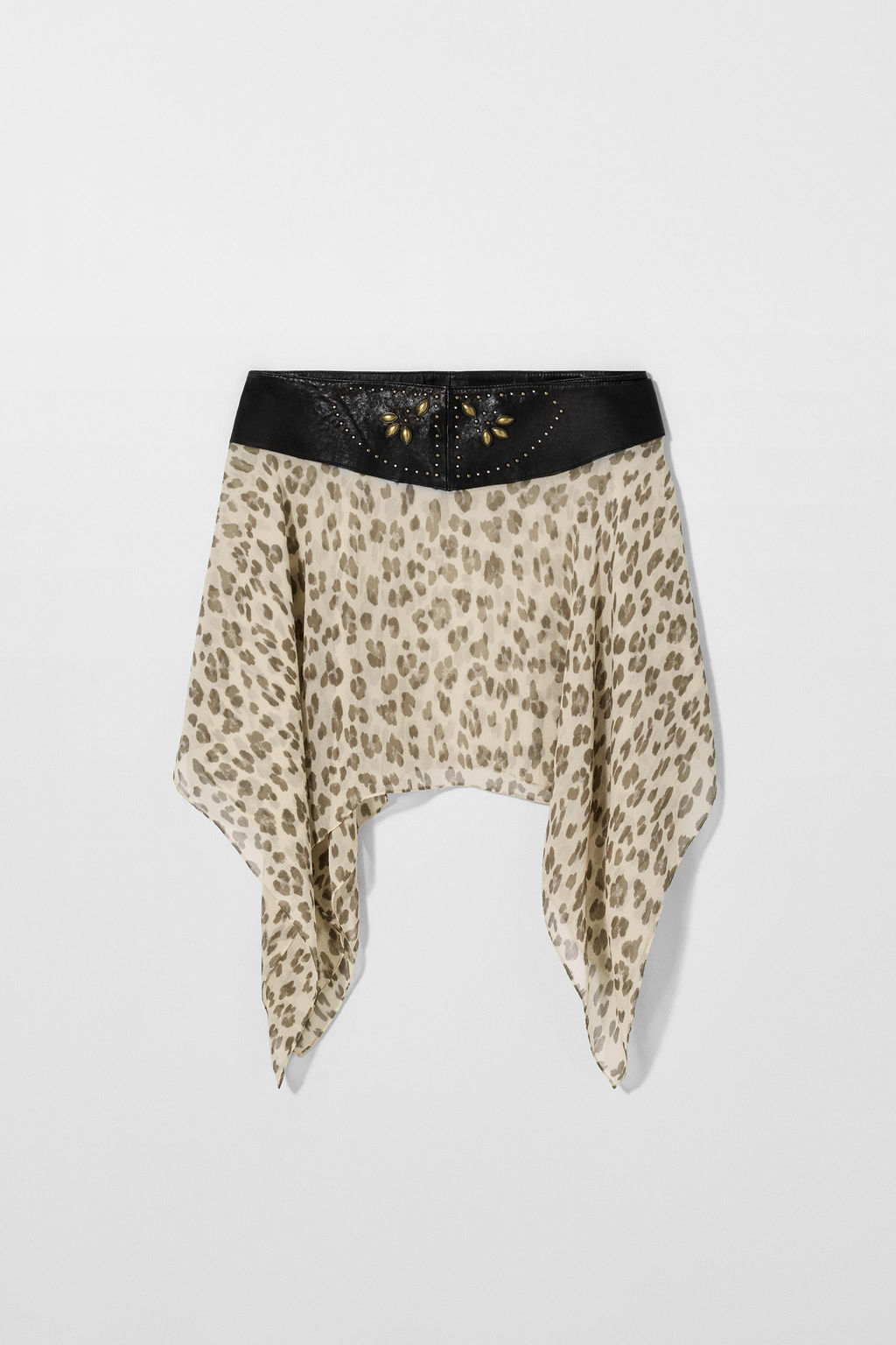 LEATHER BELT SKIRT KATE MOSS X ZARA  фото 2