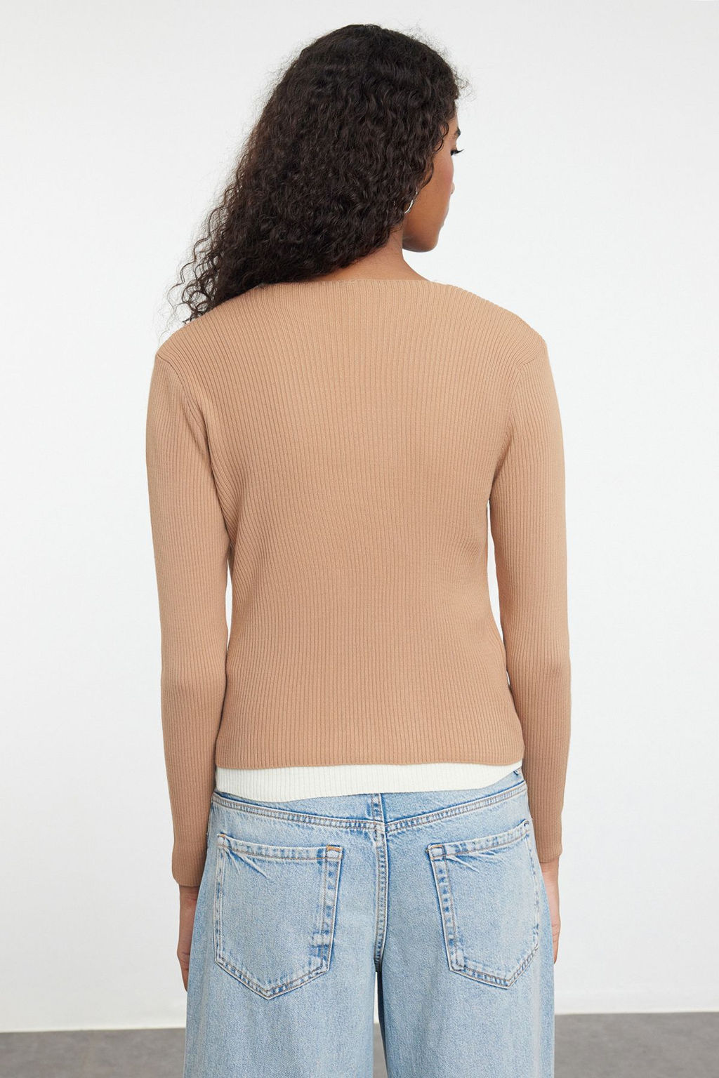 TRENDYOLMILLA Lacivert Ikili Triko H?rka TWOAW25HI00153  фото 10