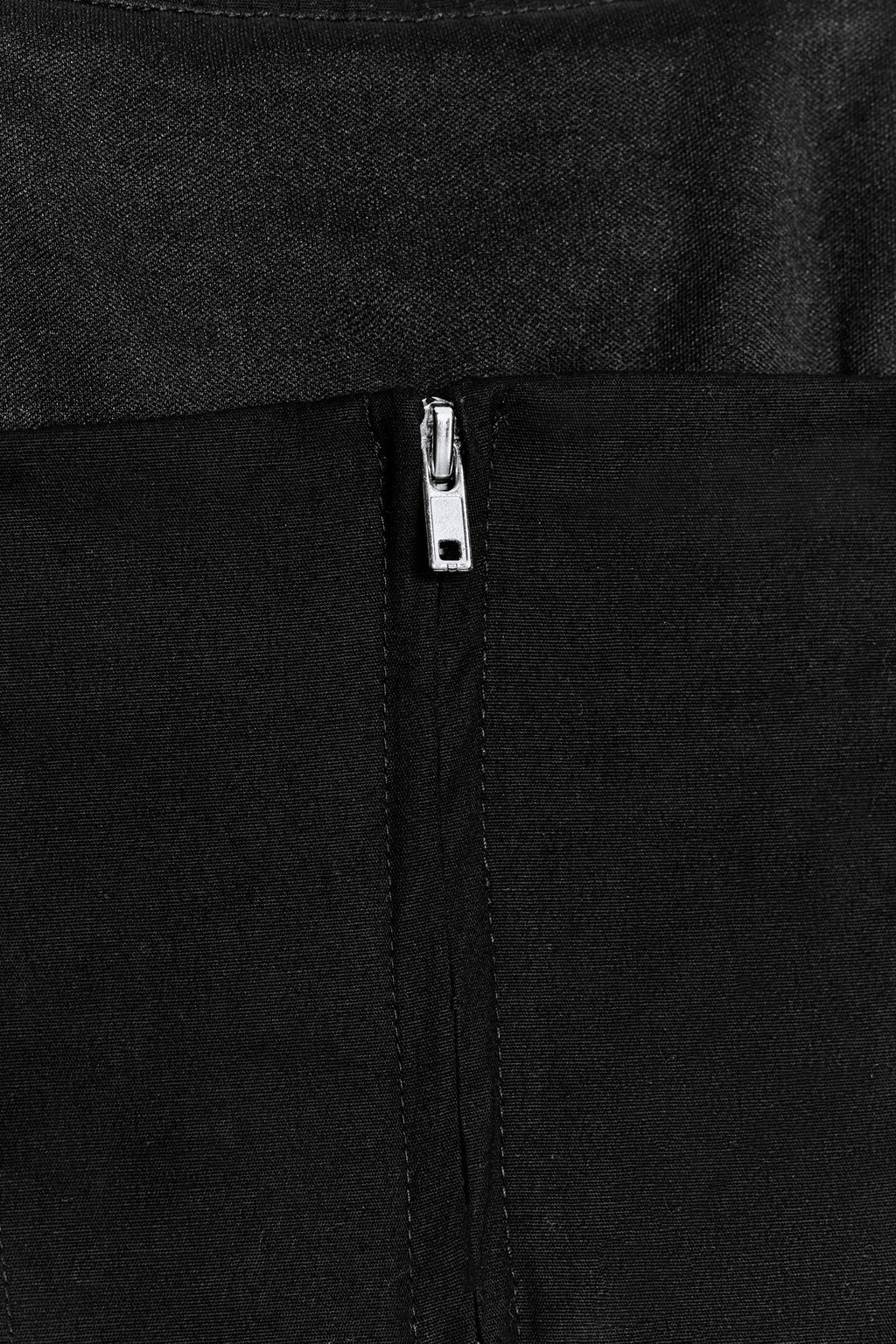 TOP CROP CORSETERO POPEL?N / Negro - Zara фото 7