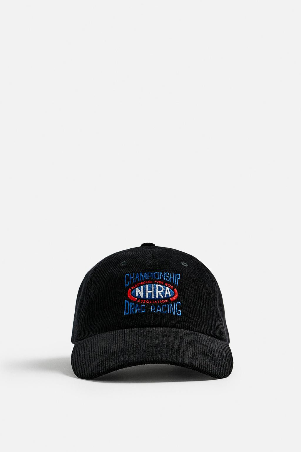 CORDUROY DRAG RACING PATCH CAP - Zara фото 6